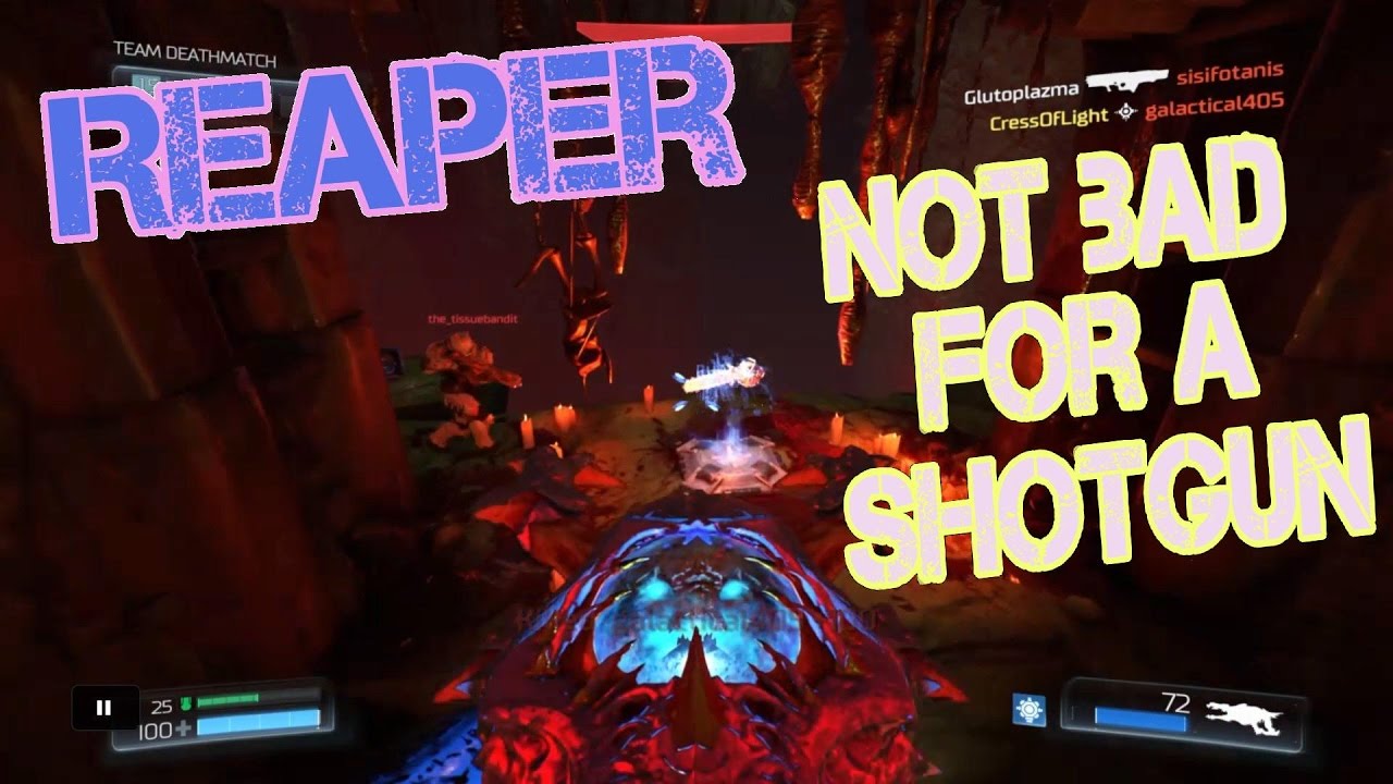 ☆Reaper = not a bad Shotgun! ☆(DooM 2016 Multiplayer)