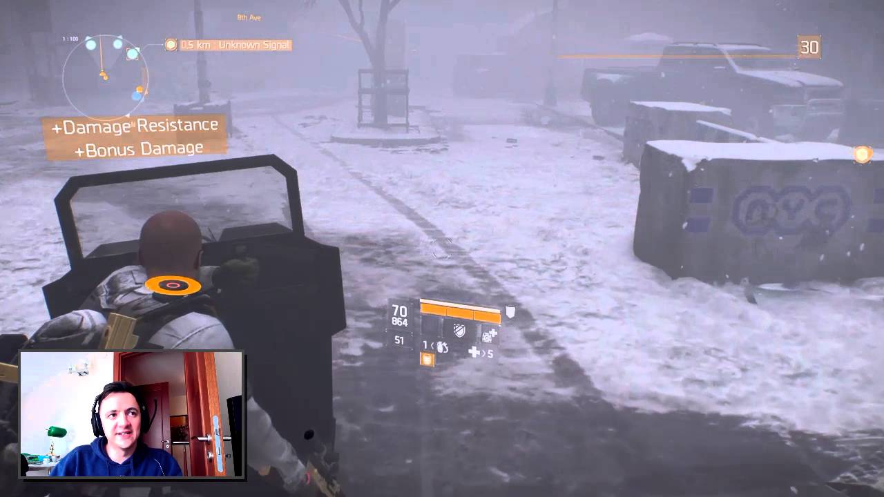 The Division: Ballistic Shield with primary