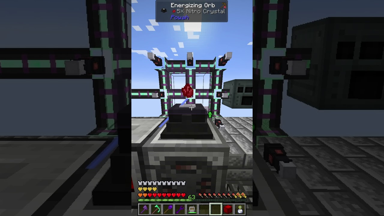 Najlepszy termo generator z powah #minecraft #modyfikacje #mody