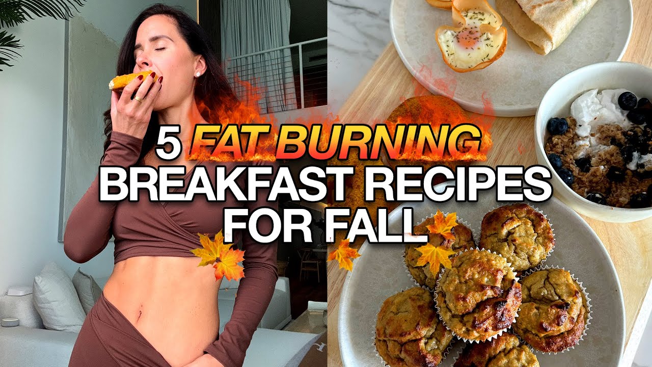 5 Days of Easy Fat Burning Cozy Fall Breakfasts (High Protein, Minimal Ingredients)
