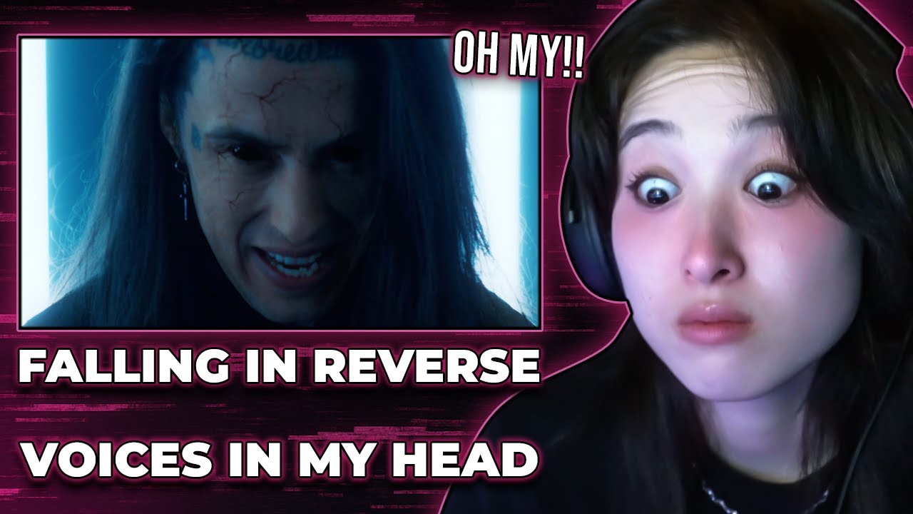 Japanese Girl Reacts To: Falling In Reverse - Voices In My Head