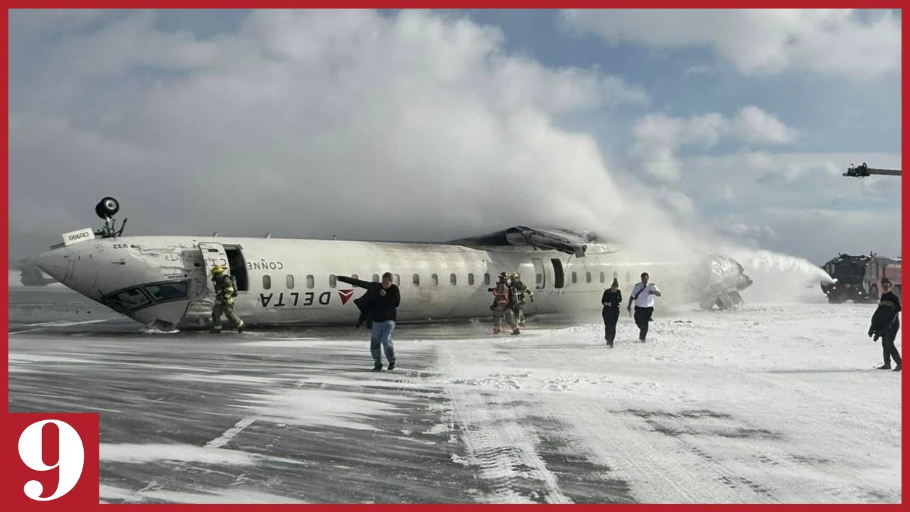 Incredible Plane Crash in Toronto Ends With Everyone Surviving