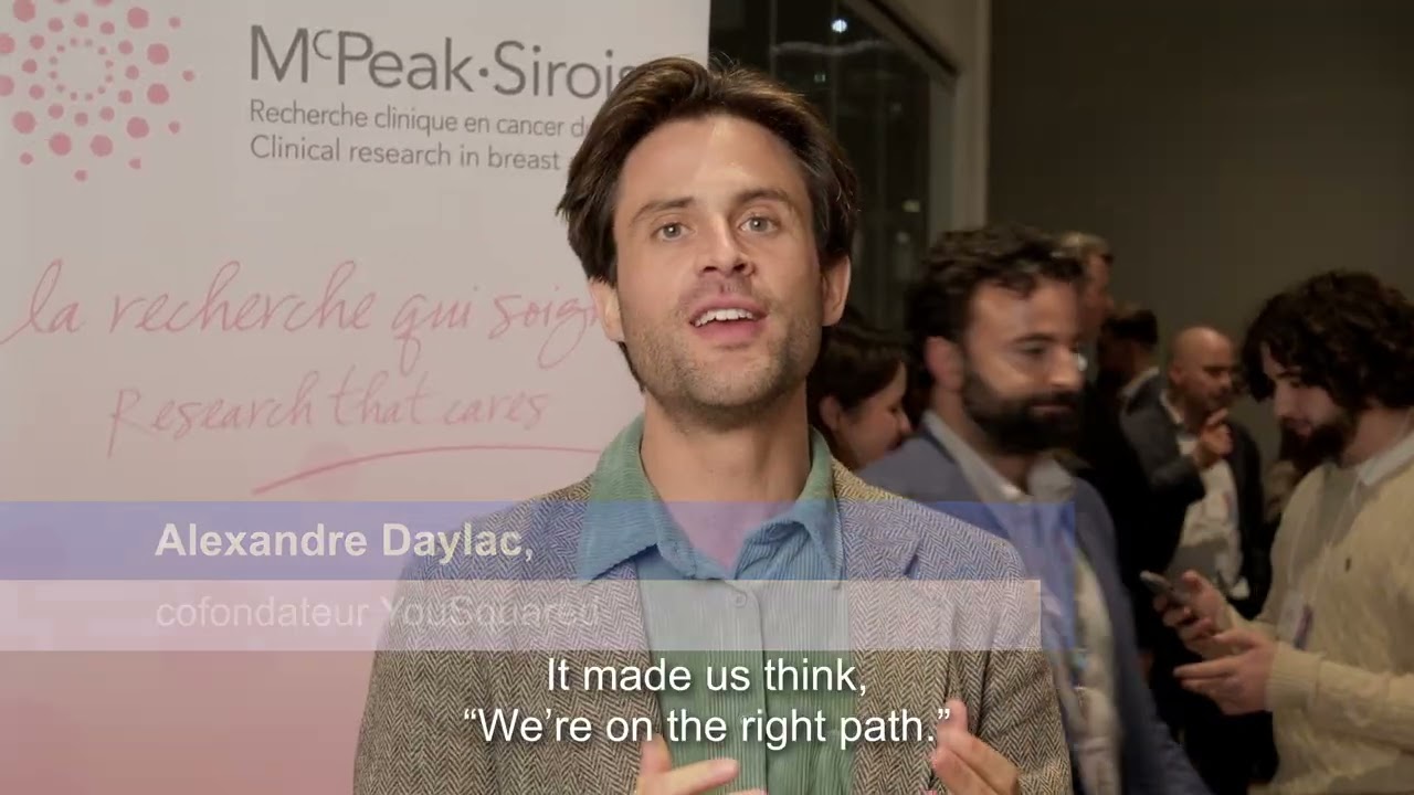 Témoignages sur l’événement IA et médecine. Testimonials from the AI and Medicine Event.