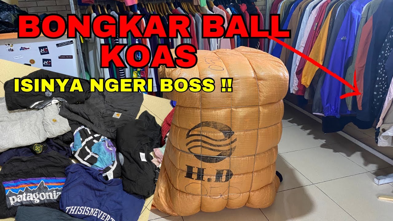 BONGAR BALL KAOS / T-SHIRT || HD OREN KODE O50 KOREA #bongkarball #thrifting
