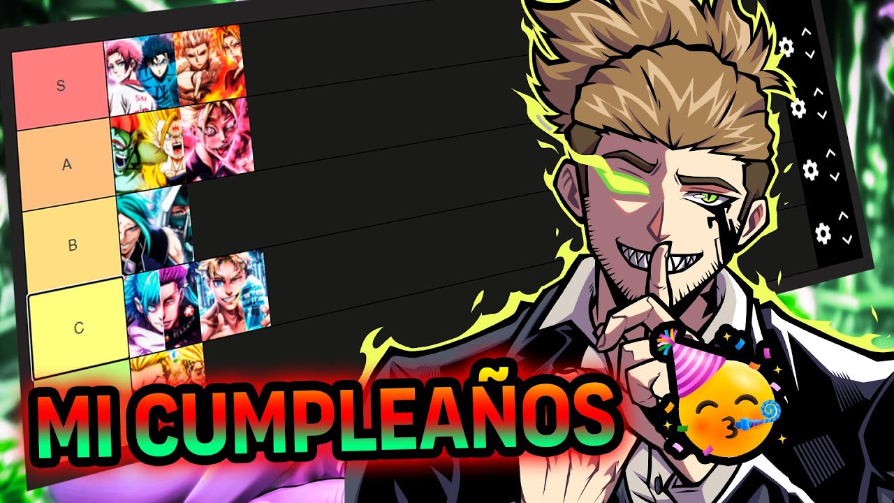 MI CUMPLEAÑOS + TIERLIST (Estoy enfermo 😭) || DarckStar