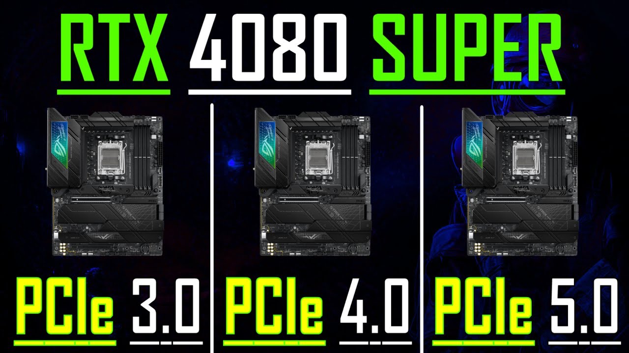 PCIe 3.0 vs PCIe 4.0 vs PCIe 5.0 || INTEL MOTHERBOARD || RTX 4080 SUPER + INTEL i9 14900K ||