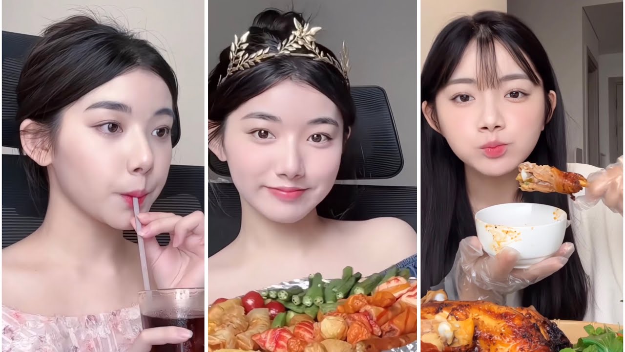 Tổng hợp video mukbang cùng Quỳnh Trương ( cre: Quynh Truong)#dauiuu#fyp#viral