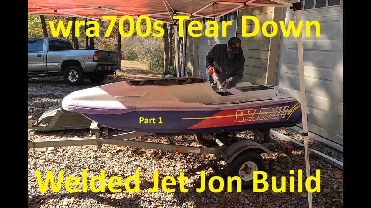 Welded Jet Jon Build part 1