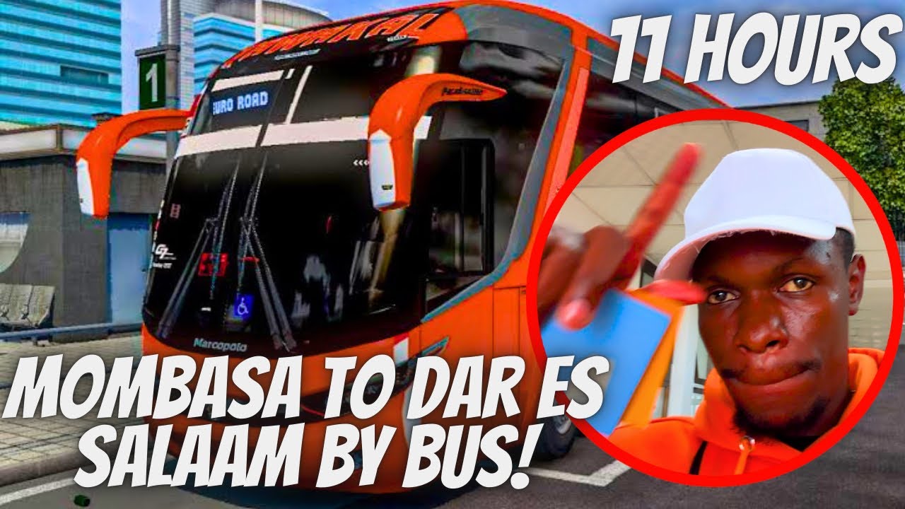 11 Hours!!! Traveling To Tanzania By Bus | Mombasa To Dar Es Salaam!!