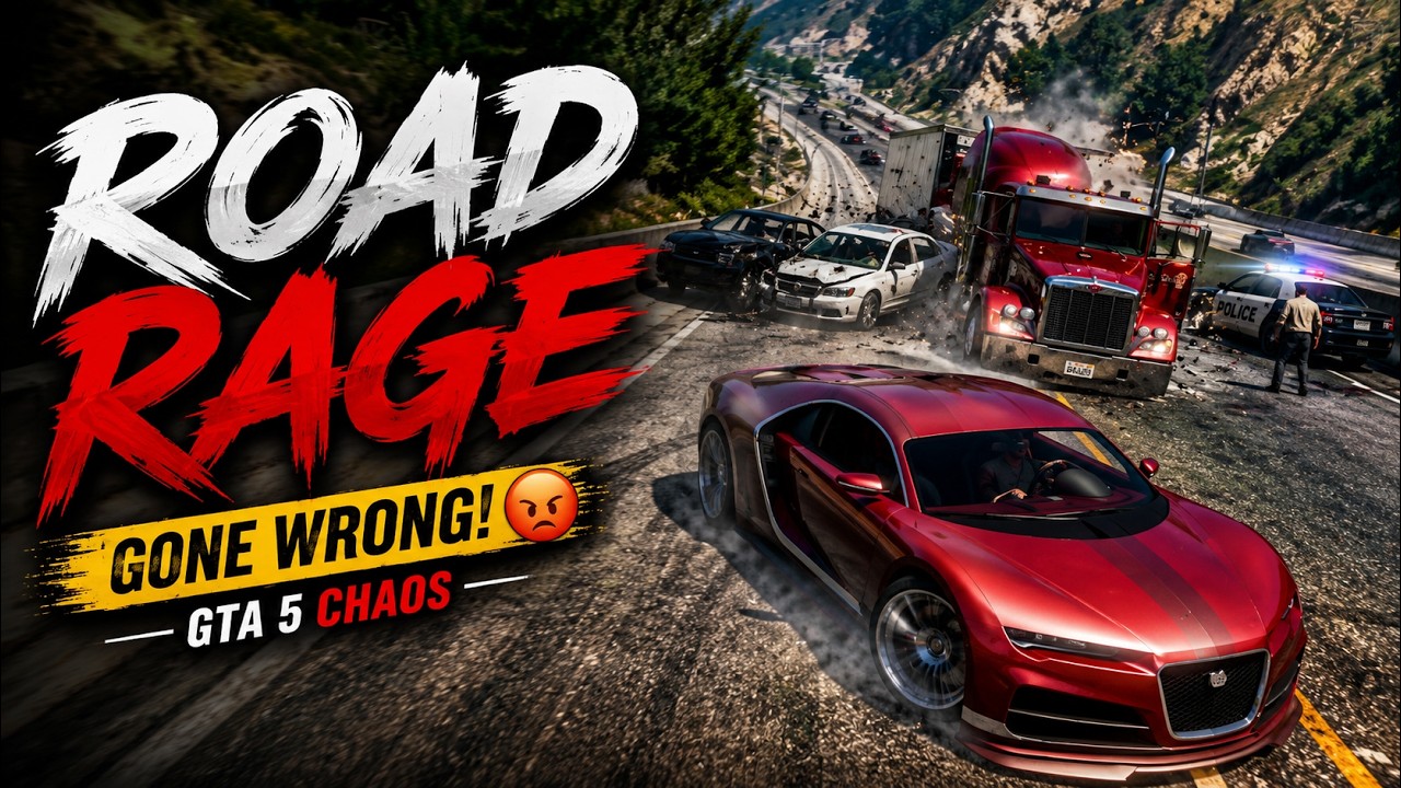 Road Rage Gone WRONG! 😳 | GTA 5 Chaos