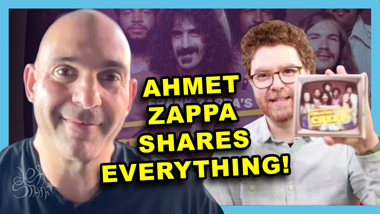 Interviewing Ahmet Zappa: in-depth and emotional about Frank Zappa's “Cheaper than Cheep” concert