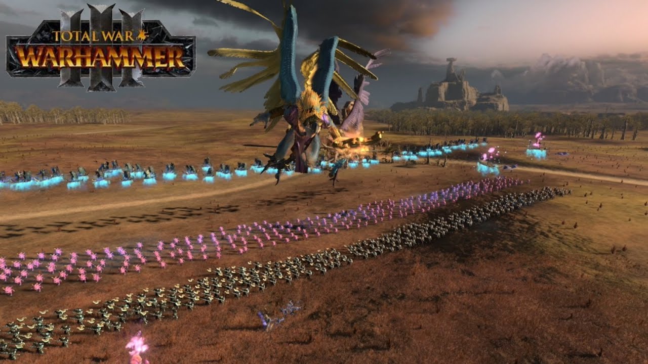 Tzeentch VS Imperium ⚔️ Total War: Warhammer 3 Cinematic Battle deutsch