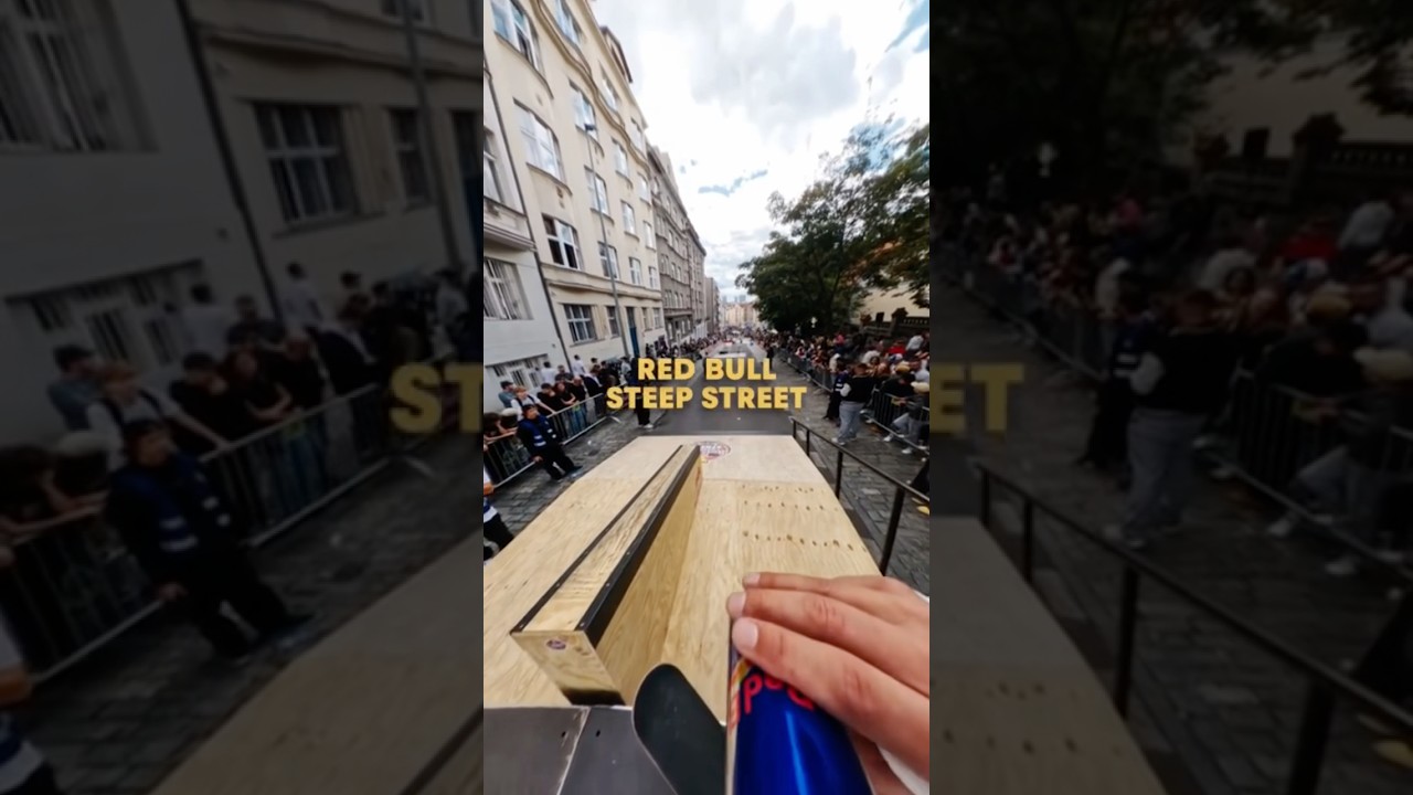 POV: Skating The Fastest Skateboarding Contest | Red Bull Steep Street 2025