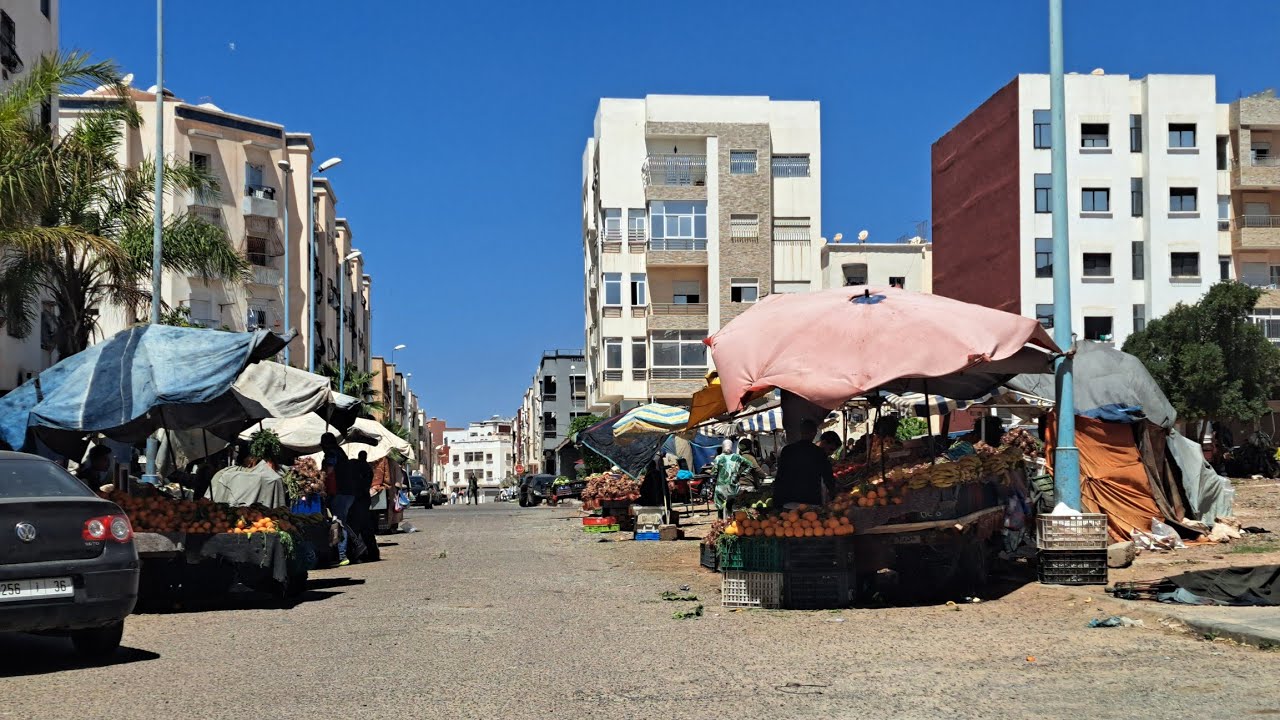 جولة إنطلاقا من سوق عشوائي بحي تليلا في إتجاه الطريق السريع الحضري