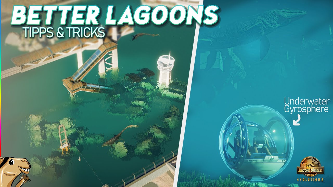 Better Lagoons Tips & Tricks - JWE 2 Tutorial (Mods / NoMods) - Underwater Gyrosphere