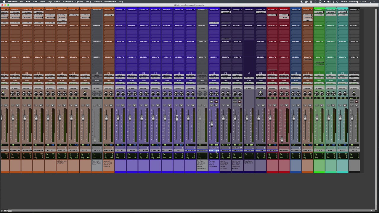 Free Pro Tools Template Demo (With Download Link)