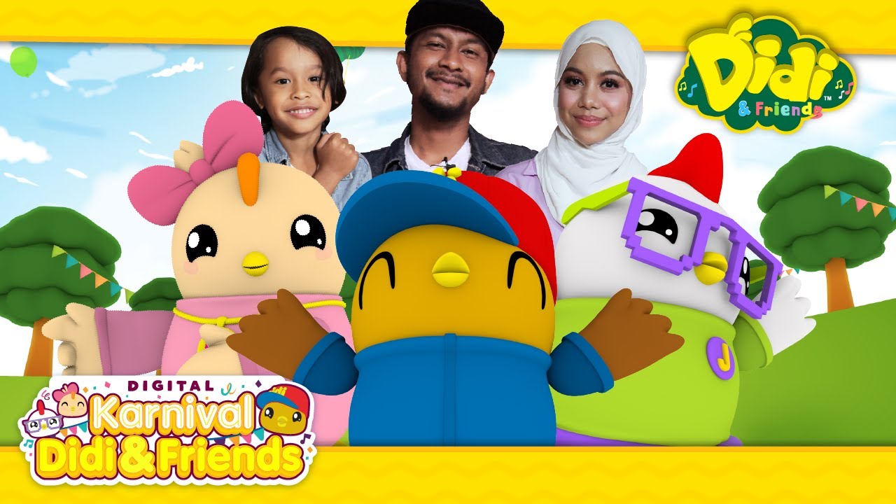 40 Minit | Digital Karnival Didi & Friends | Sarah Suhairi, Black & Dayyan