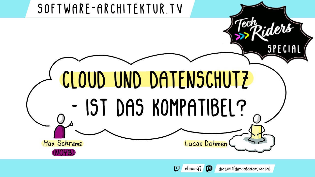 Max Schrems: Cloud und Datenschutz - ist das kompatibel? (TechRiders Summit Special)