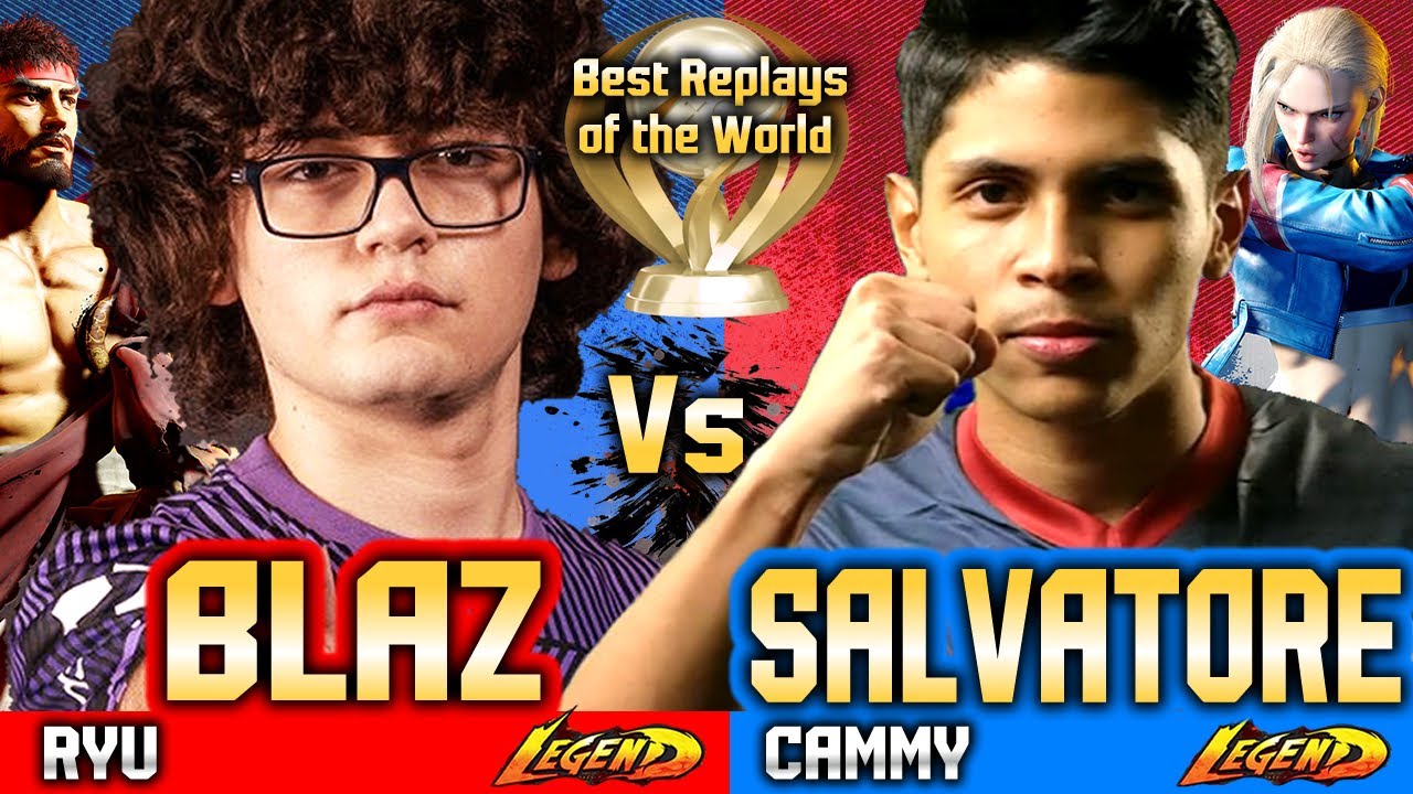 🔥 SF6 Ryu (BLAZ vs Salvatore)🔥Ryu vs Cammy ▰ Street Fighter 6 Gameplay High Level