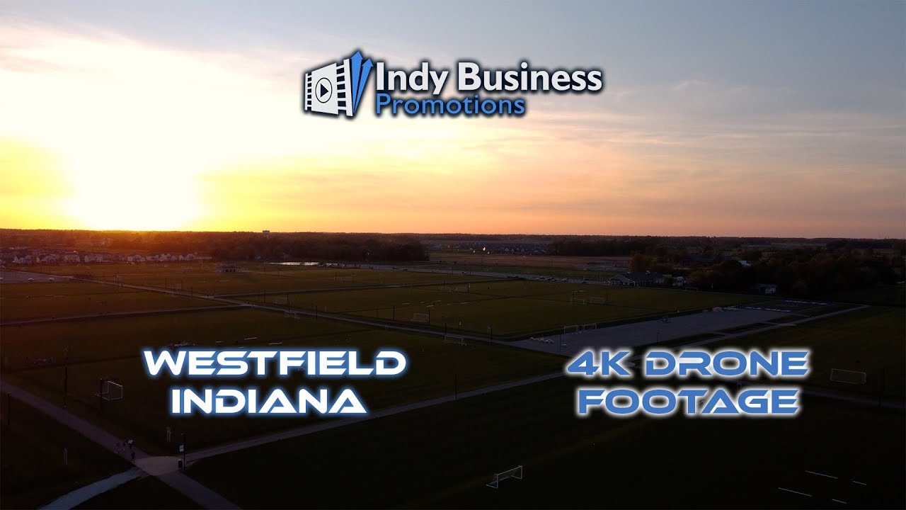 Westfield, Indiana |  Aerial 4k Drone Footage | Grand Park, The Monon Trail, Birdies, and more...