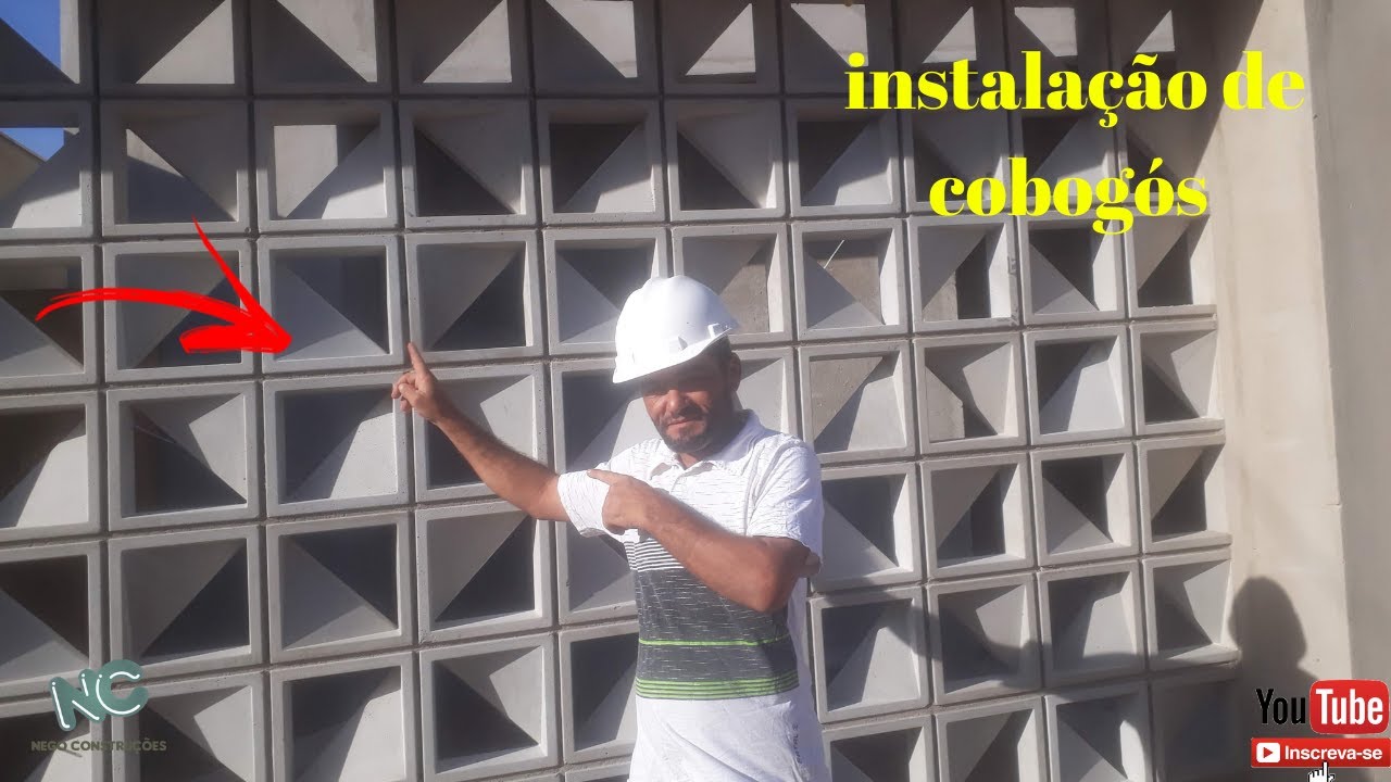 como instalar cobogó passo a passo