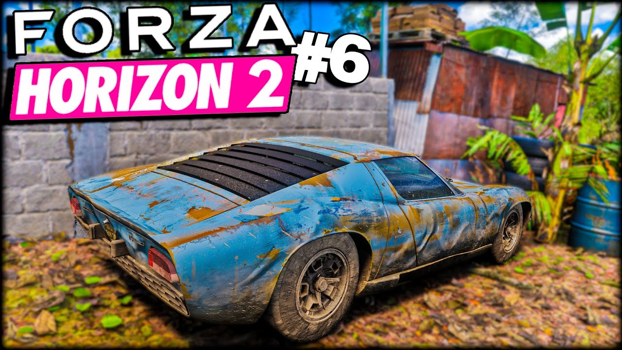 FORZA HORIZON 2 - ACHEI uma LAMBORGHINI MIURA abandonada #6 (DUBLADO PT-BR) 2023