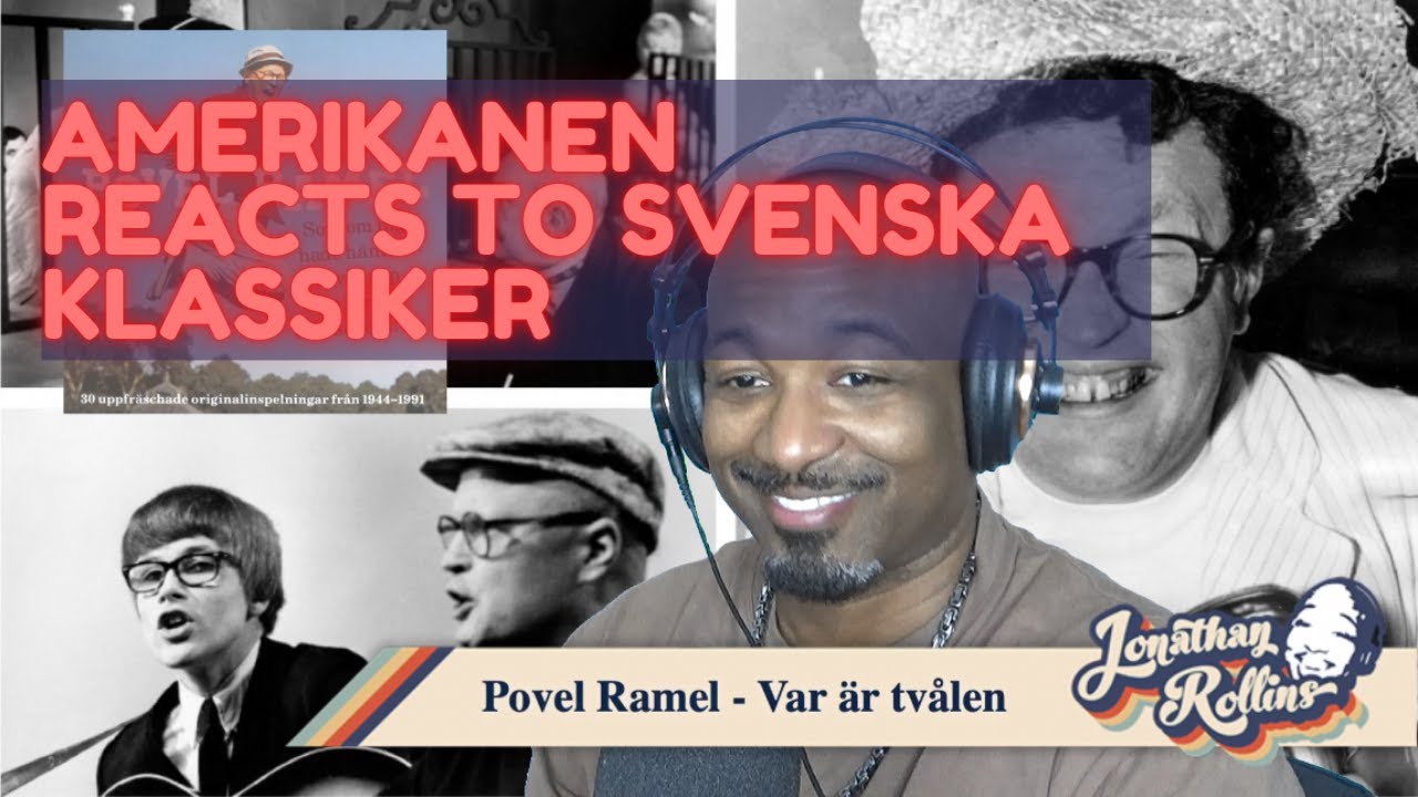 Amerikanen Reacts to Svenska Klassiker: Povel Ramel - Var är tvålen