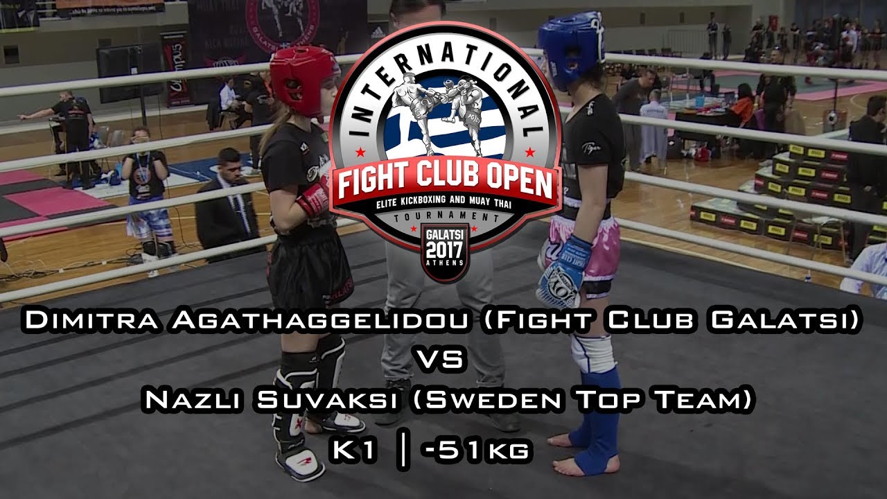 Dimitra Agathaggelidou (Fight Club Galatsi) VS Nazli Suvaksi (Sweden Top Team) - K1 | -51kg