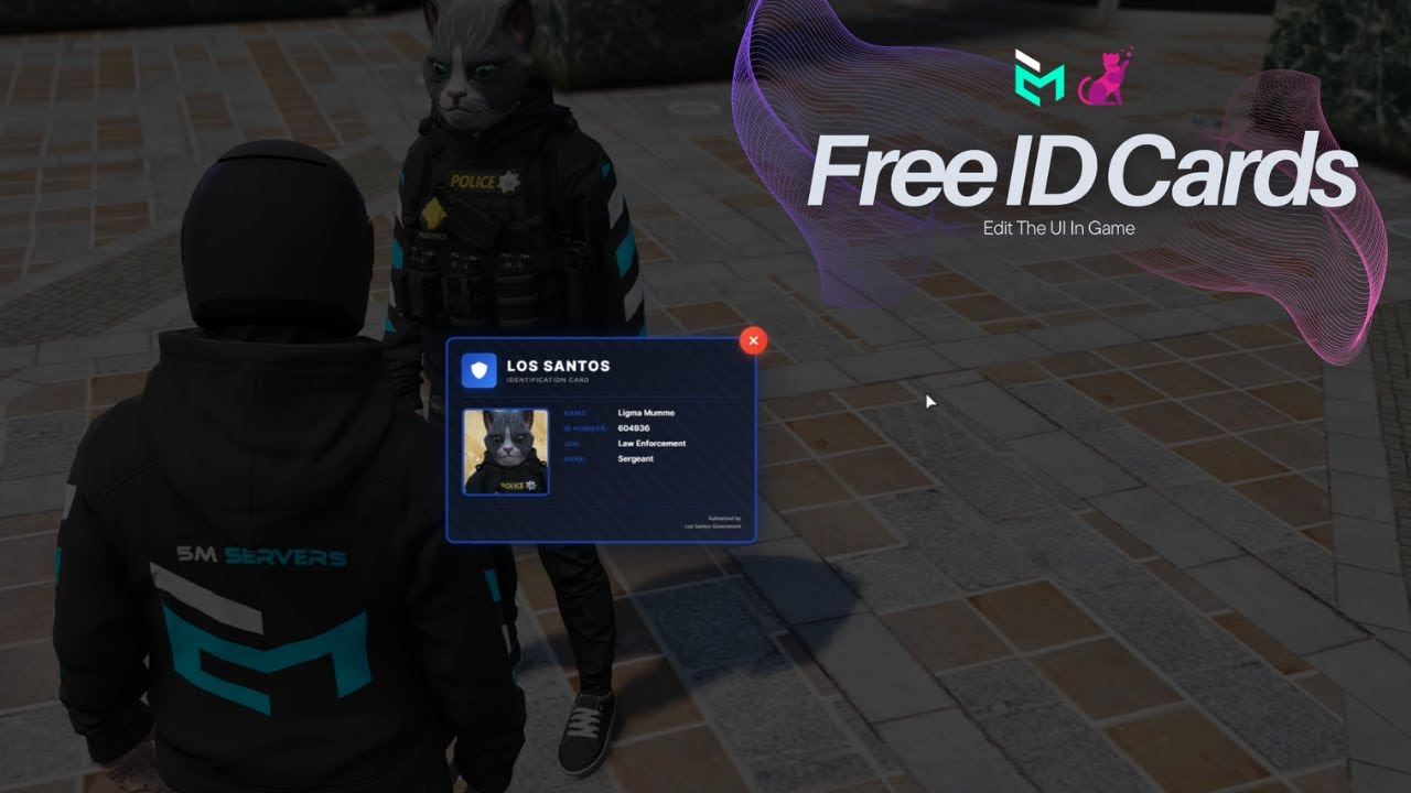 Free FiveM ID Card Script For QBcore, Qbox & ESX Roleplay Servers