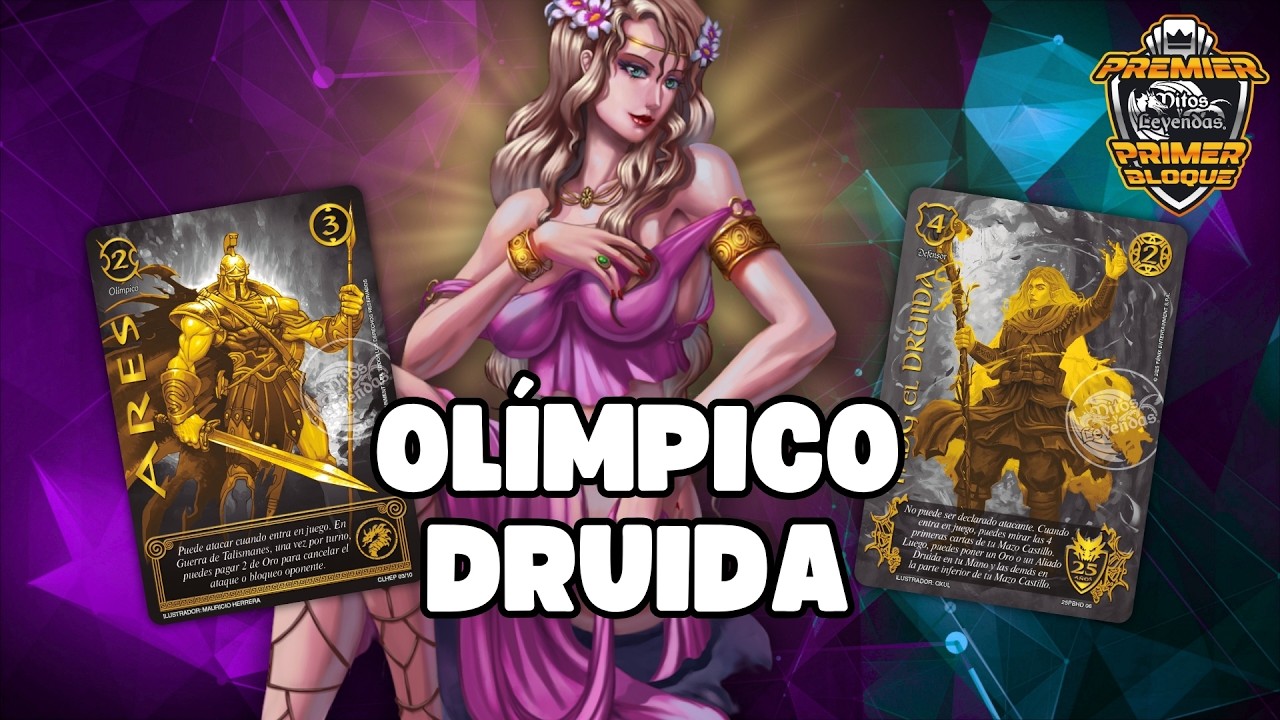 Mazo Ol&iacute;mpico vs Mazo Druida | Premier Primer Bloque | Mazos.cl