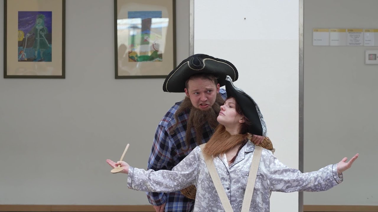 Pirat Knitterbort entert die Grundschule