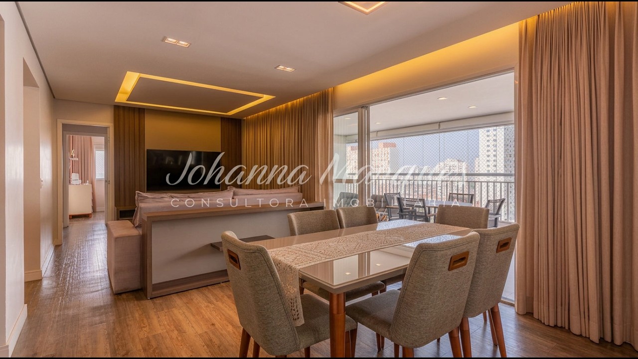 Apartamento Padrão de 127m², 3  Suítes e 2 Vagas no Condomínio Estilo Tatuapé. | JM1330
