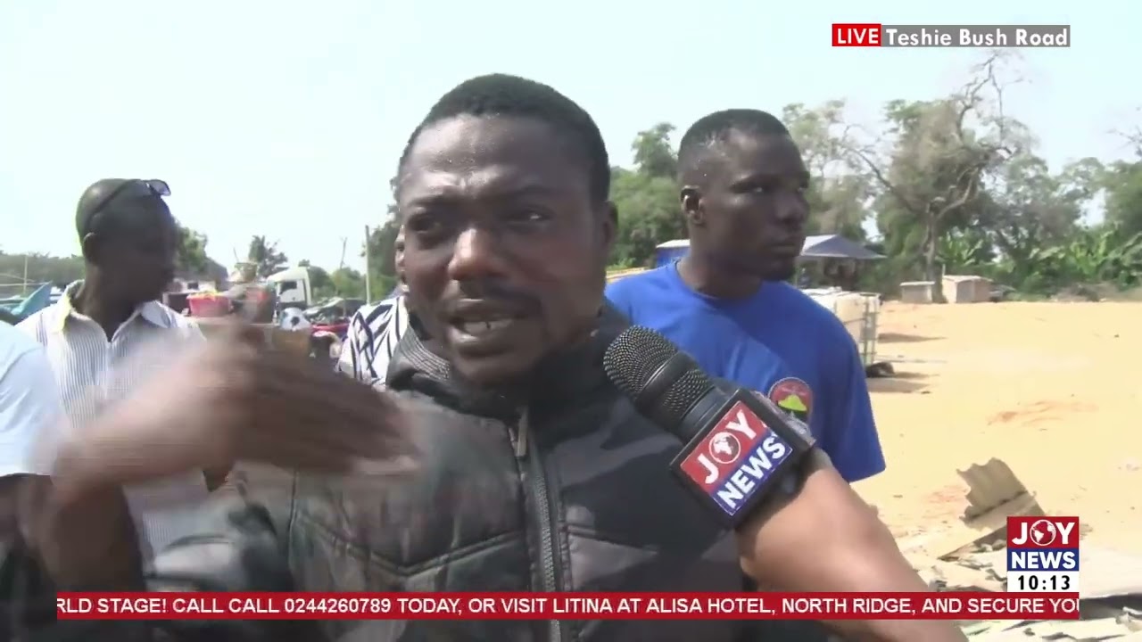 NADMO, Accra Council Demolitions Surprise Residents at Teshie Beach Road