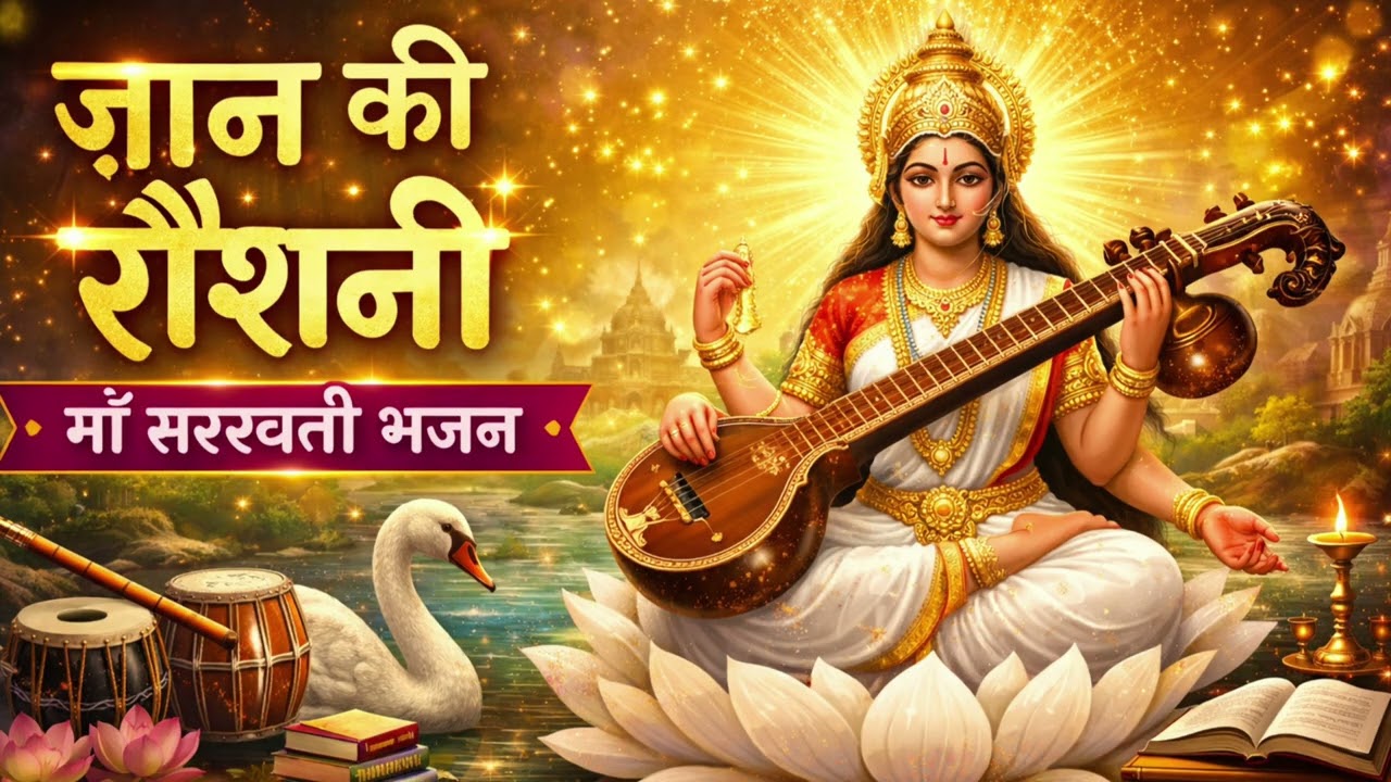 ज्ञान की रोशनी  मां सरस्वती भजन हिंदी भजन