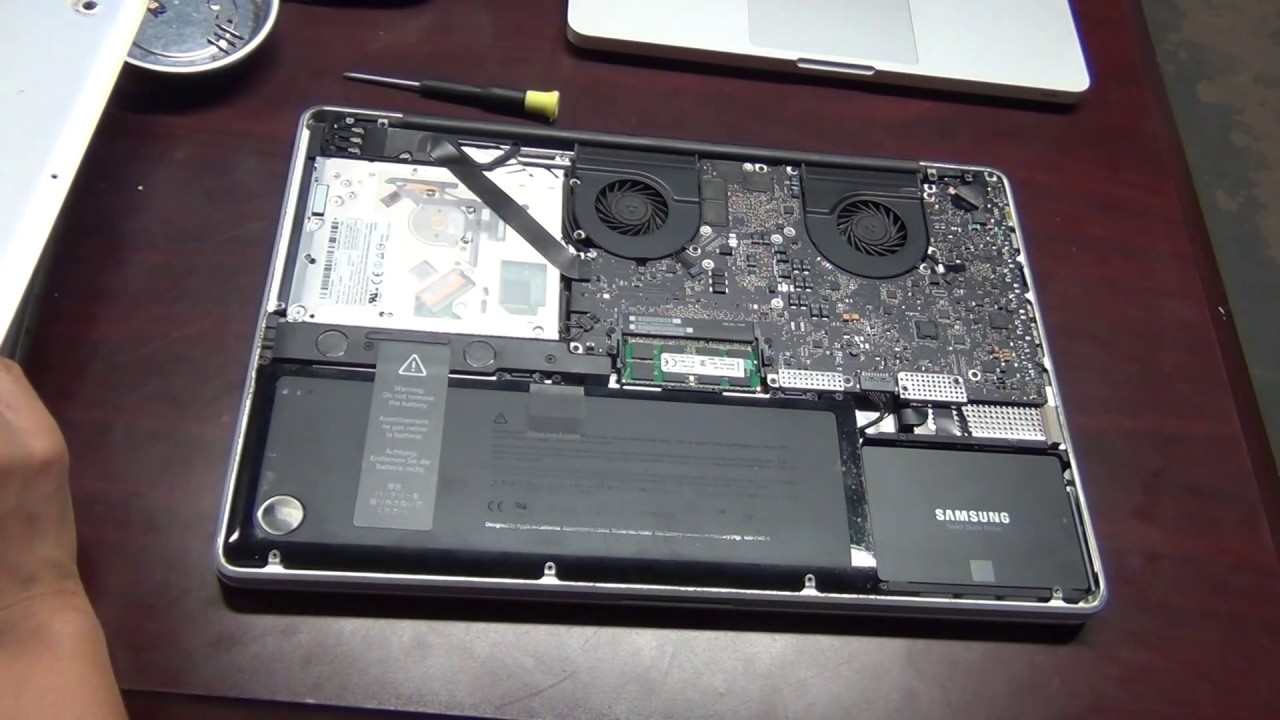 How to install RAM MAC BOOK PRO A1297