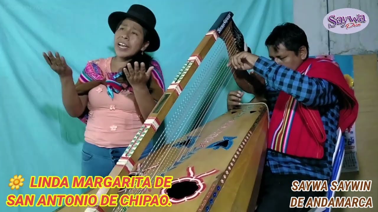 LINDA MARGARITA DE SAN ANTONIO DE CHIPAO Y SAYWA SAYWIN _ CANCIÓN SENTIMENTAL CON ARPA 🎶