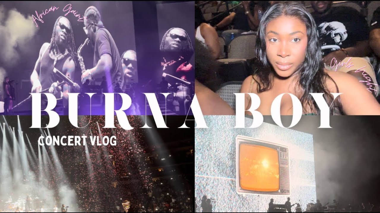 Concert VLOG | BURNAA BOYYY!!! The African Giant | American Airlines Center