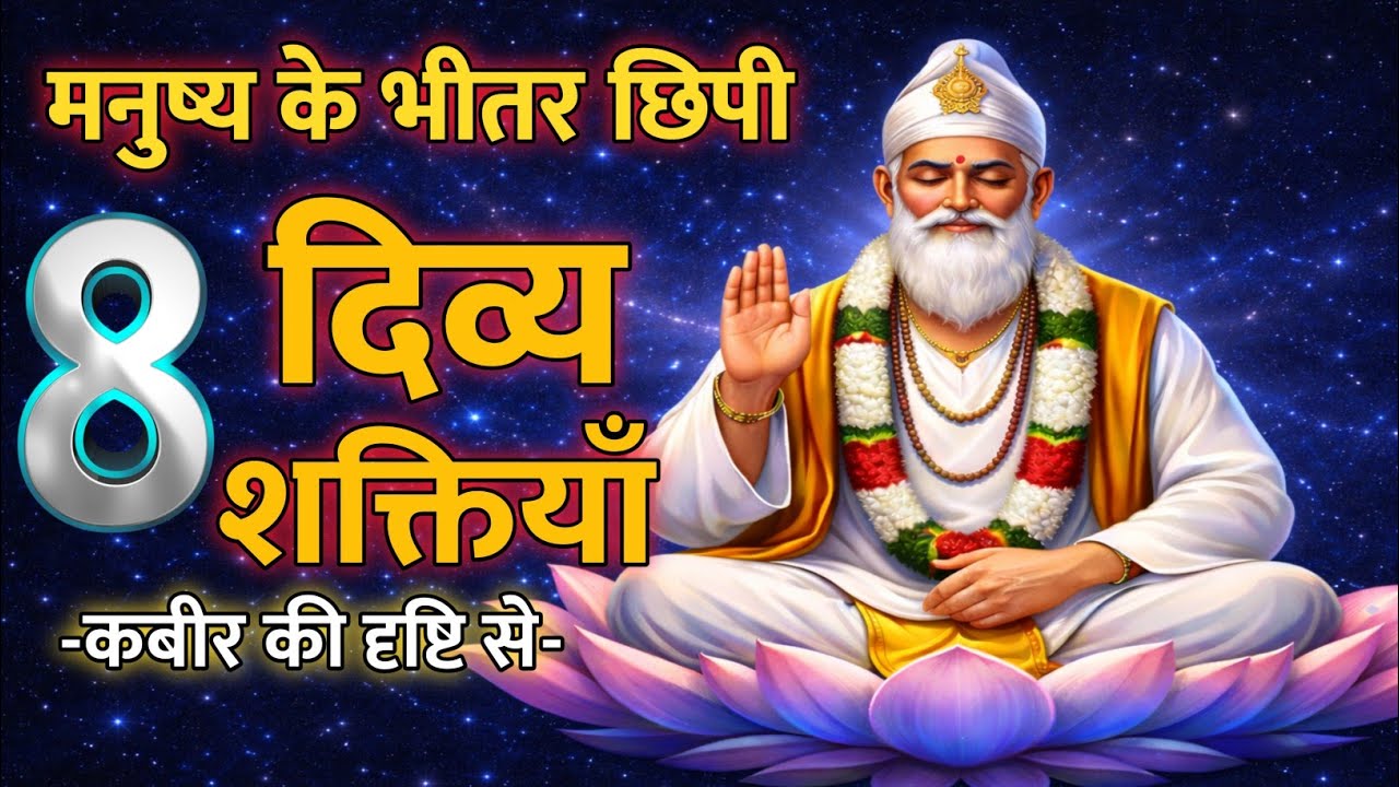 मनुष्य के भीतर छिपी आठ दिव्य शक्तियाँ – कबीर की दृष्टि से