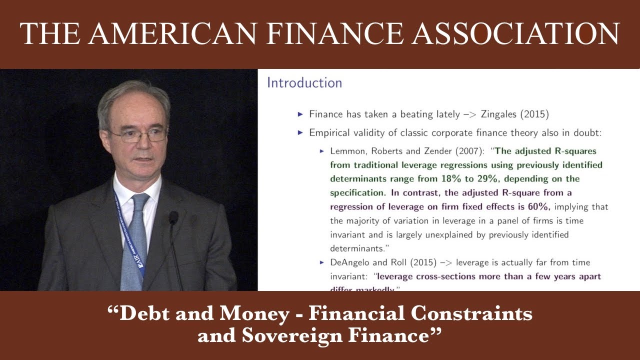 Debt and Money - Financial Constraints and Sovereign Finance