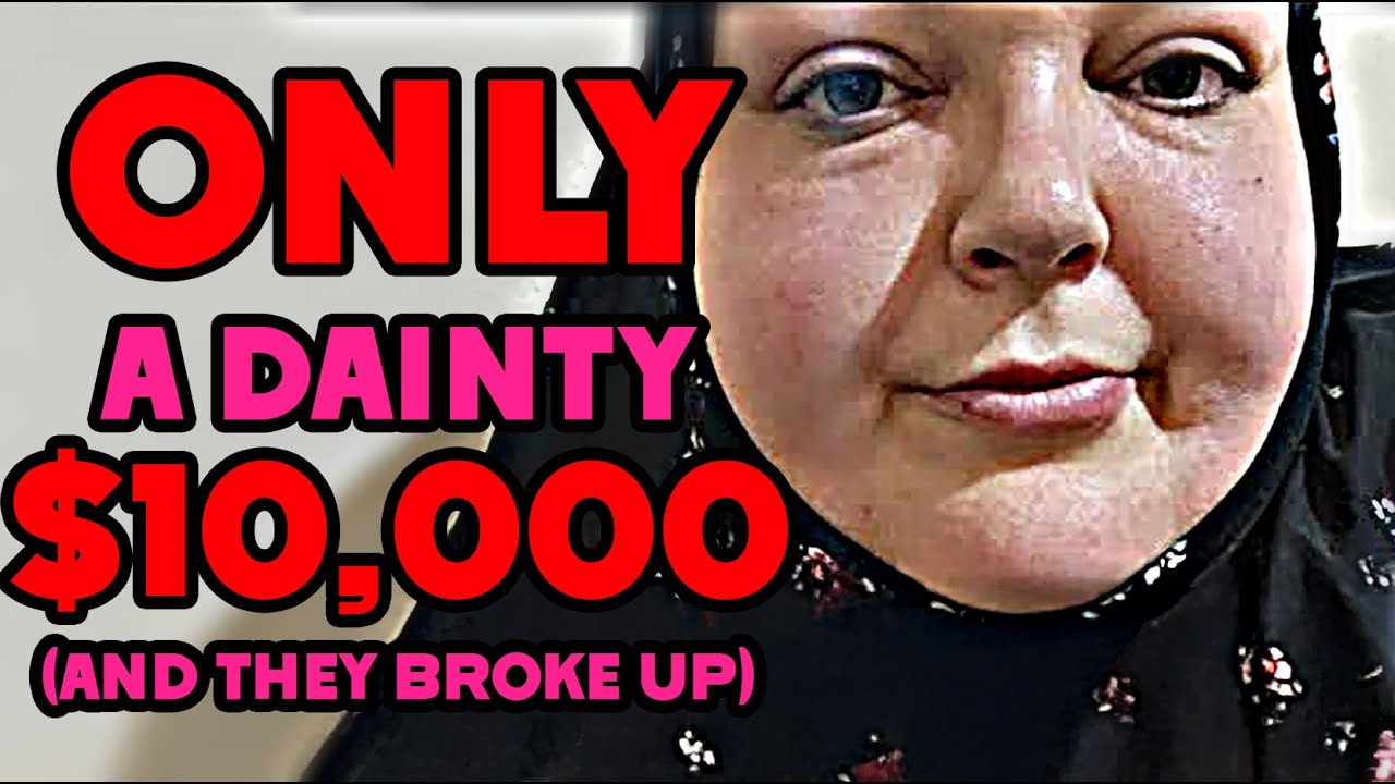 foodie beauty's $10,000 BREAK UP FUNDRAISER - THEY BROKE UP TOO! - livestream reaction