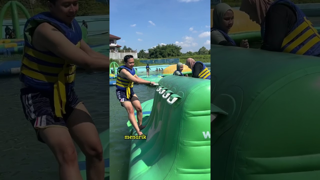 Bogor Aquagame - Wahana Bermain Air #wisatabogor #wisatabogorterbaru #wisata #rekreasikeluarga