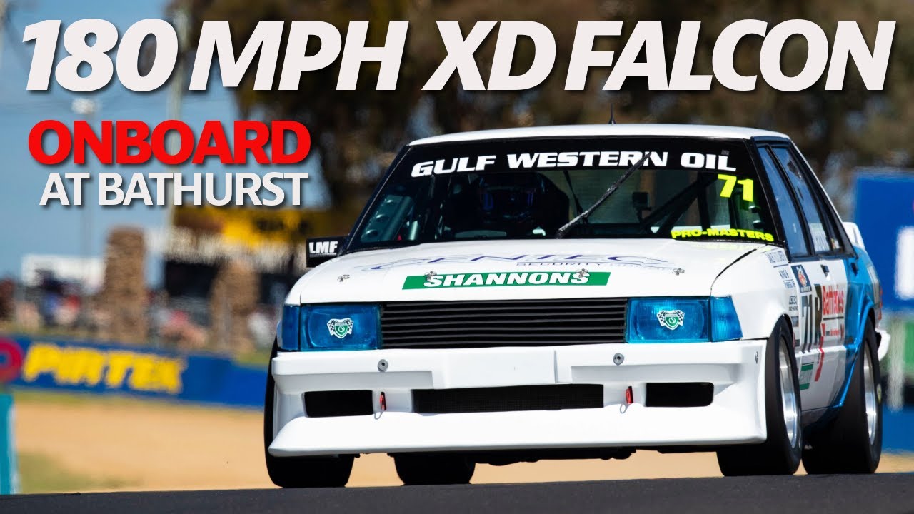 Ride Onboard at 187MPH! Marcus Zukanovic’s Brutal 700hp Ford XD Falcon at Bathurst