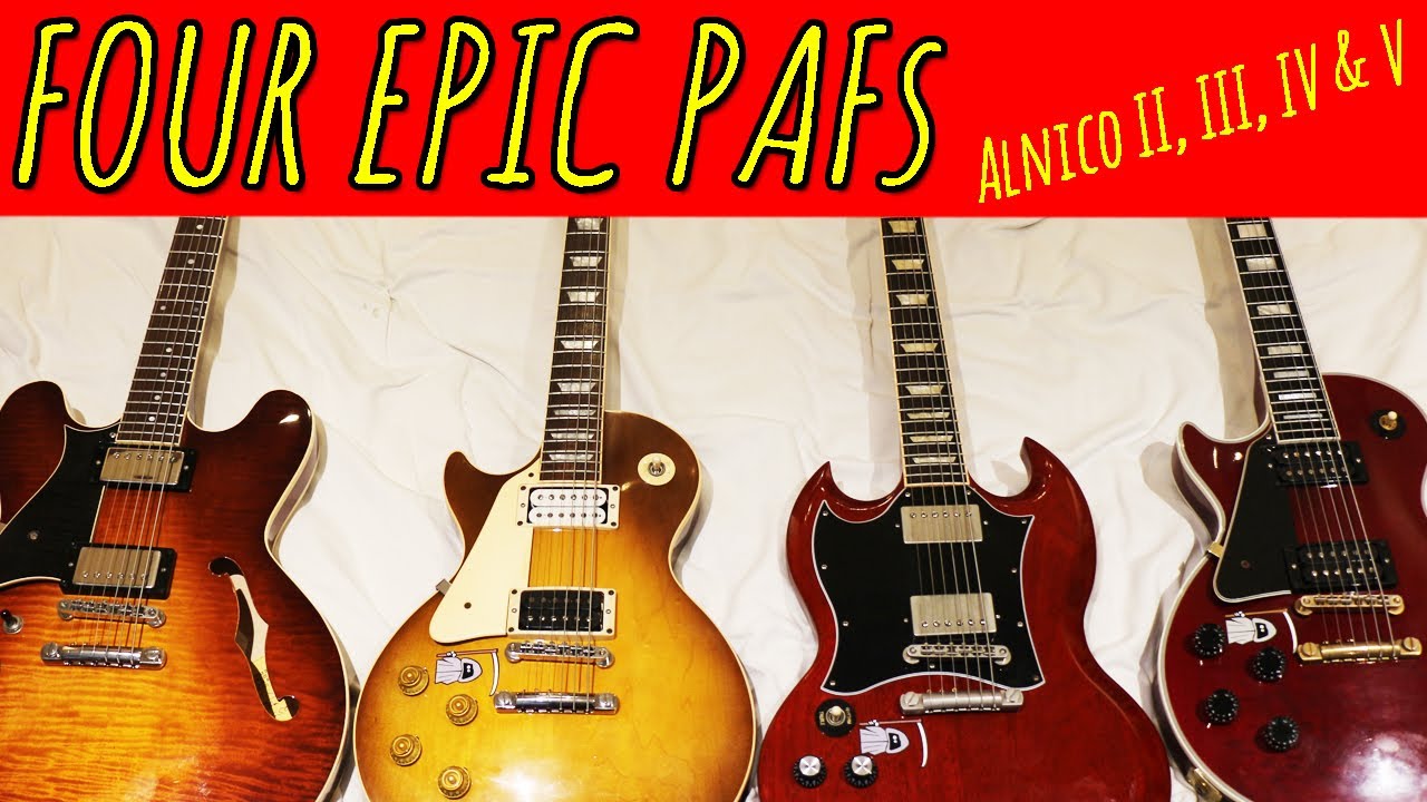 Big Tones With Four Epic PAFs: Monty's + OX4 A4, Beano & Hot Duane