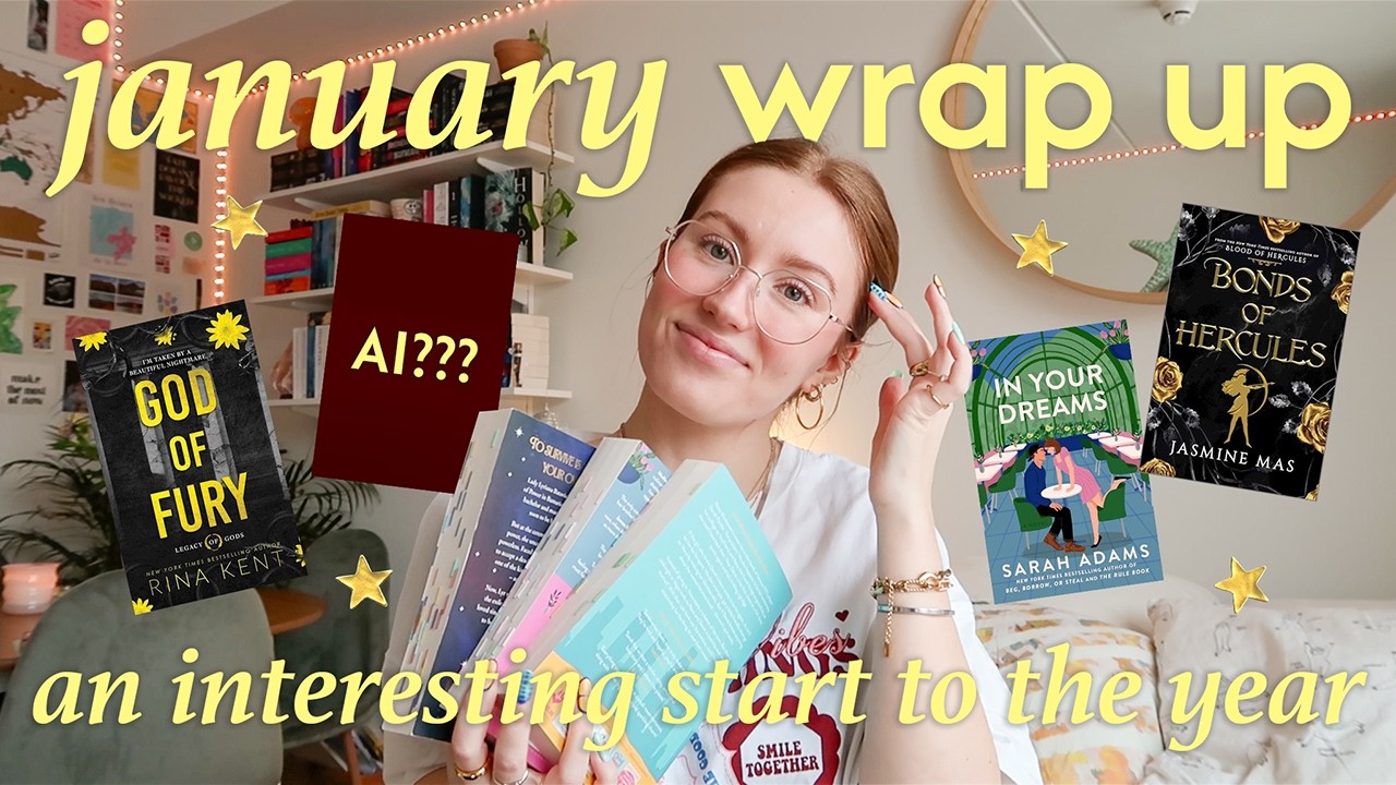 Итоги чтения за январь // 6 книг, 1 не дочитана 🧚🏻‍♀️ романтика и романтика