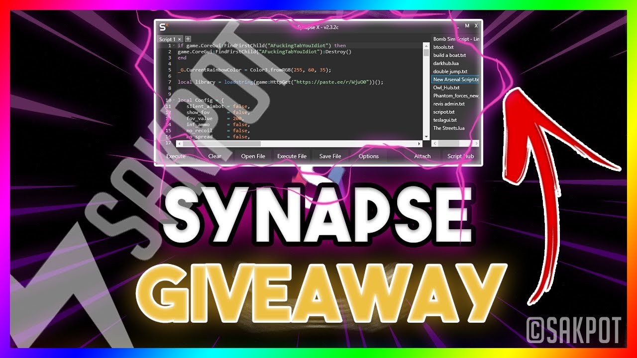 FREE SYNAPSE! : Free Synapse X Account (7K Special) Sweepstakes!