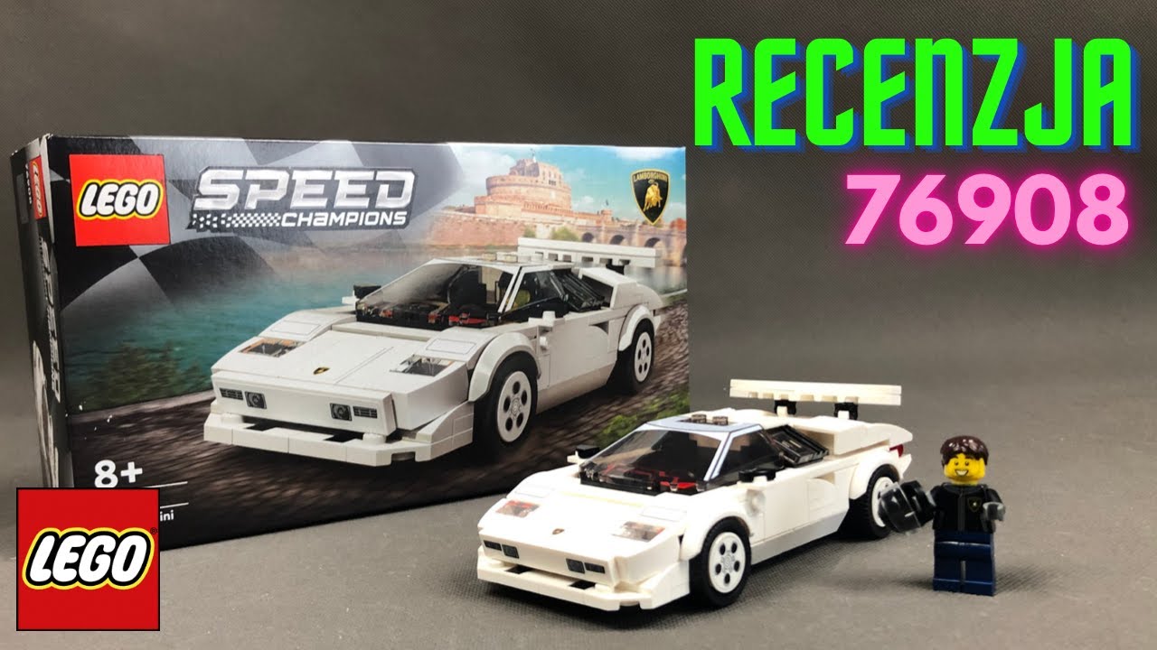 LEGO SPEED CHAMPIONS 76908 LAMBORGHINI COUNTACH - RECENZJA #legospeedchampions #lego #lego76908