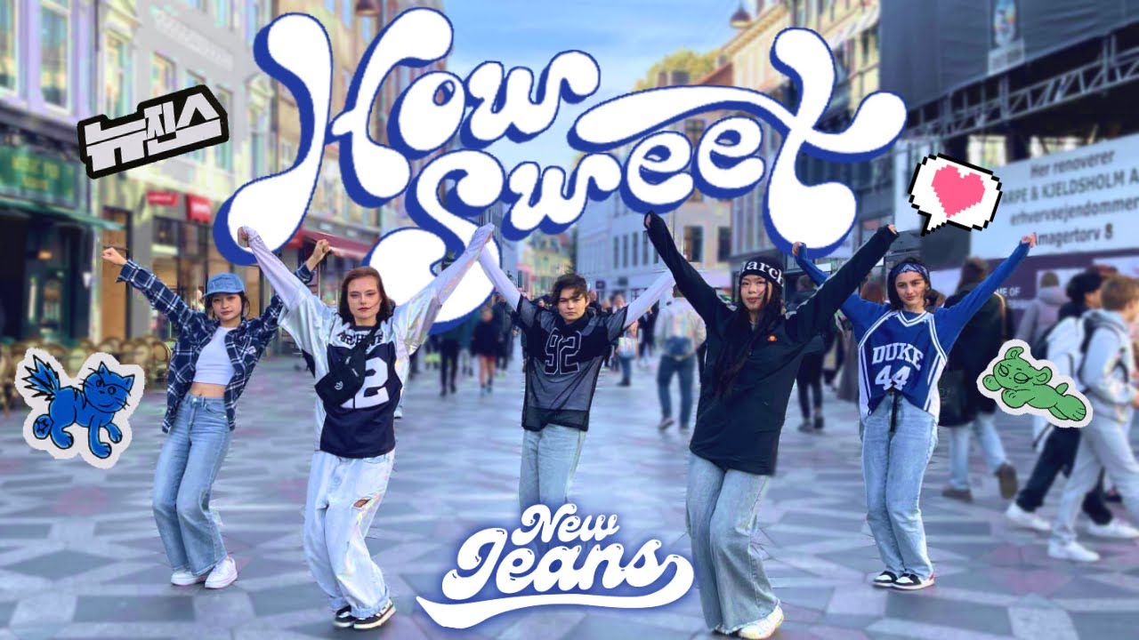 [KPOP IN PUBLIC, ONETAKE, DENMARK] NewJeans (뉴진스) - ‘How Sweet’ COVER | EUNOIA DANCE CREW