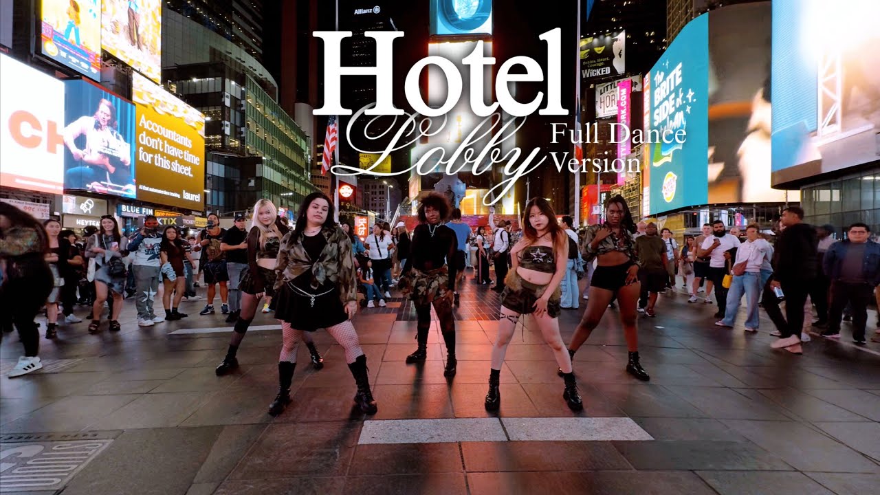 [TPOP IN PUBLIC NYC] TOBII - HOTEL LOBBY COVER BY QUANTUM DANCE CREW