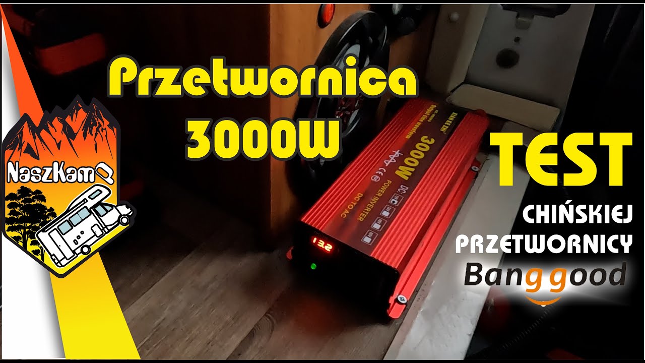 Test taniej przetwornicy z Chińskiej strony Banggood