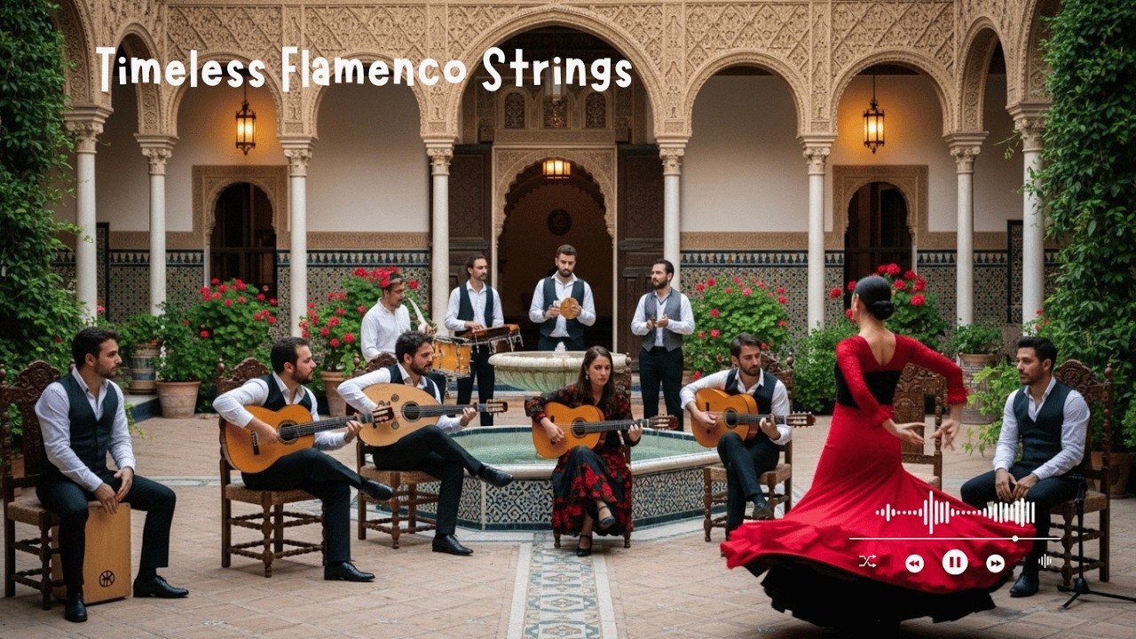 Spanish Flamenco Study Music | Peaceful Acoustic Instrumental Session